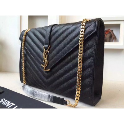 Saint Laurent Large Monogramme Envelope Shoulder Bag